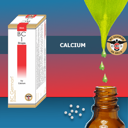 BC1 Homeopathy Medicine used for Calcium & Bone Disease Drops