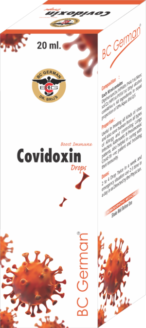 COVIDOXIN DROPS Homeopathic Medicine for Coronavirus