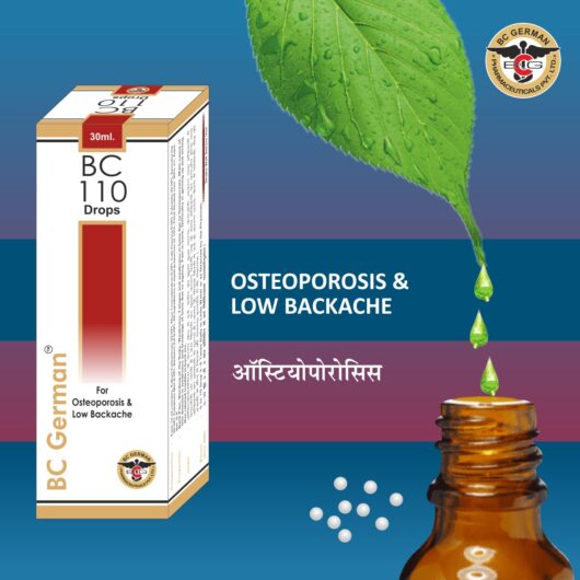 BC110 : Homoeopathy Treatment For Osteoporosis